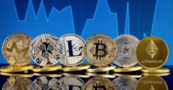 比特币挖矿软件界面示意图