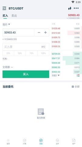 数据分析界面