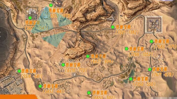 黎明觉醒铁棘箱坐标大全与获取技巧