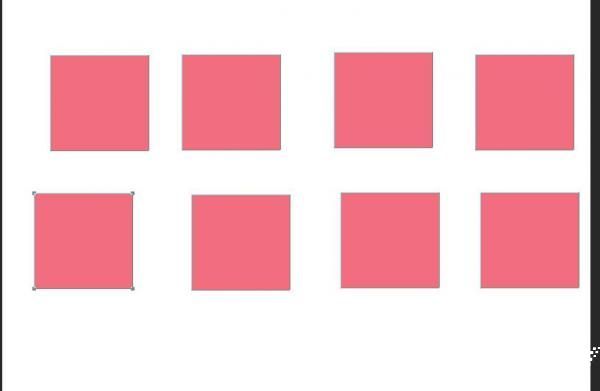 PS形状复制效果