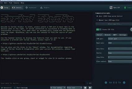 Serial Studio(u6570u636eu53efu89c6u5316u8f6fu4ef6) 